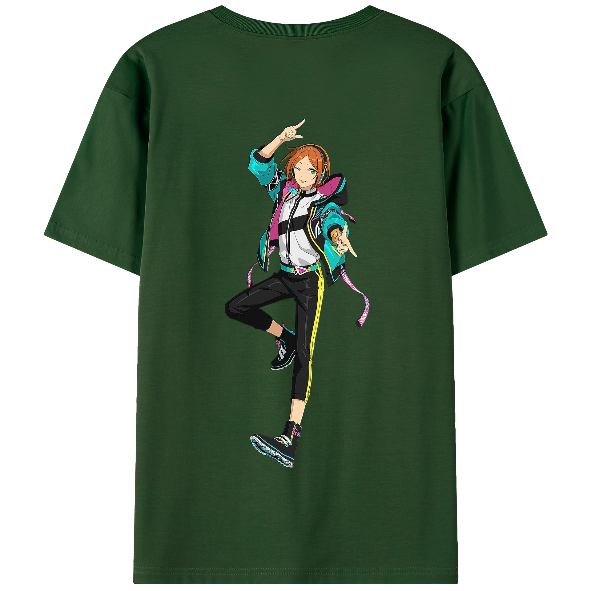 （画像用） あんさんぶるスターズ! Ensemble Stars 綿100％半袖Tシャツ（背面プリント）